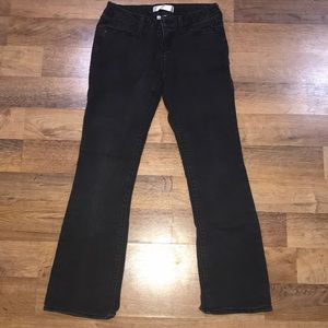 Size 5 No Boundaries Black Denim  Flare Jeans